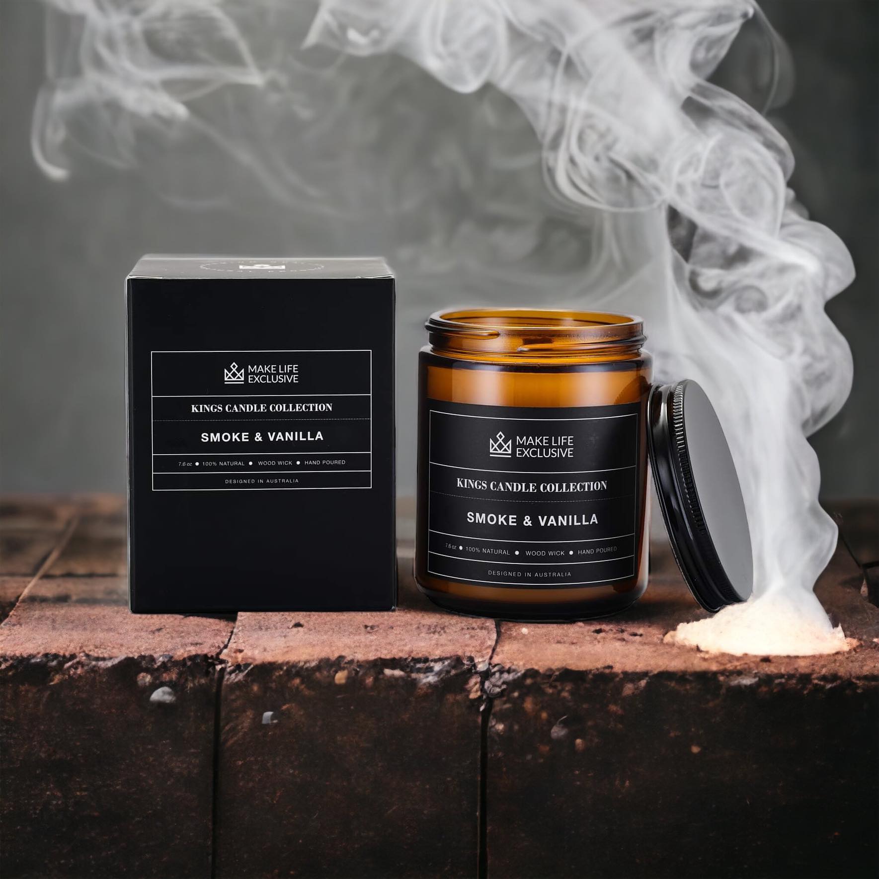 Smoke & Vanilla Candle
